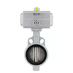 Pneumatic Ductile Iron Butterfly Valve